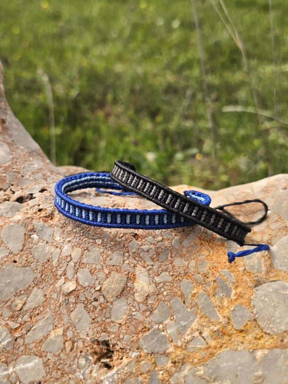 Minimal Χειροποίητο Μακραμε Βραχιόλι Unisex - Image 4