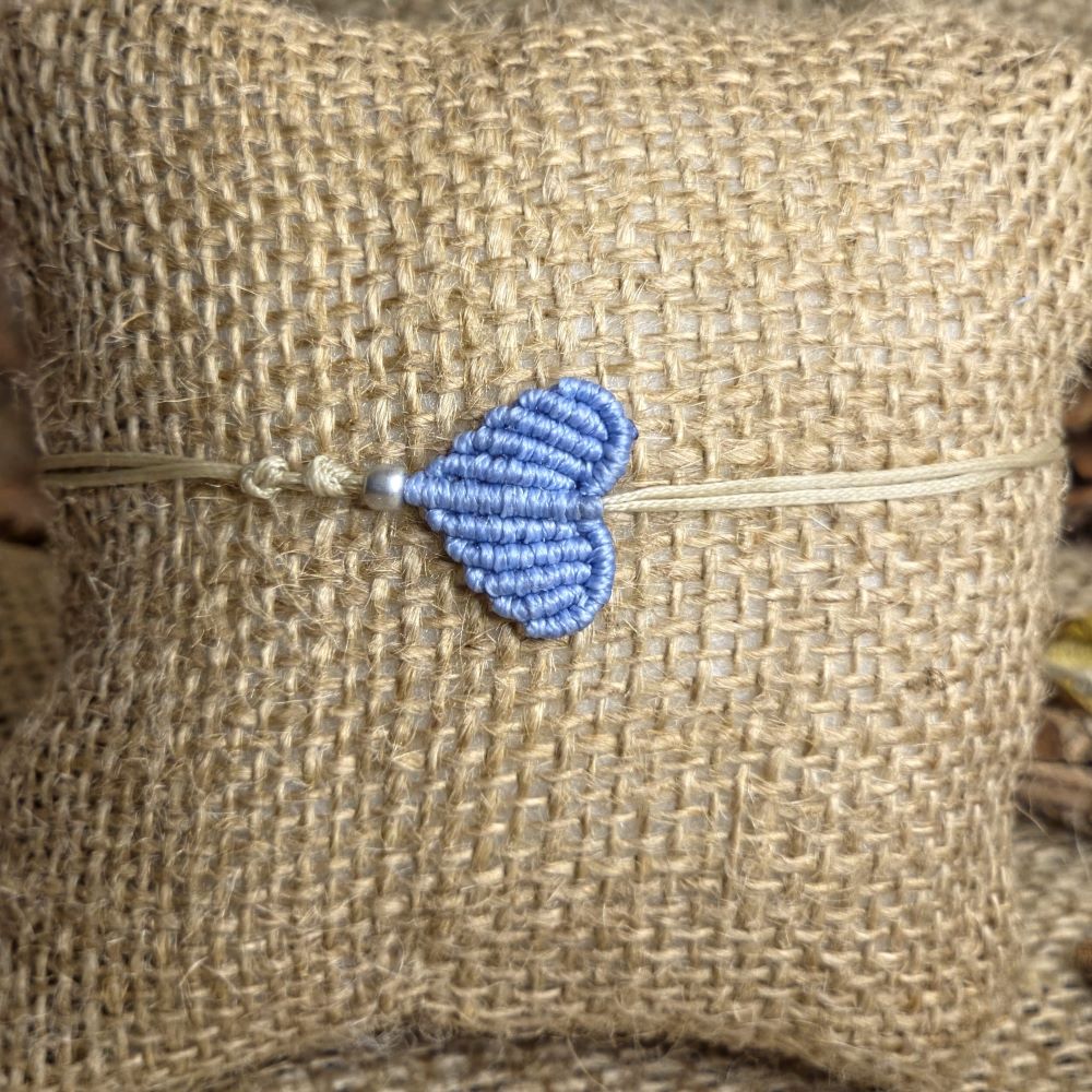 Tiny Hearts - Χειροποίητα μακραμε βραχιόλια καρδιά σε διάφορα χρώματα - Image 7